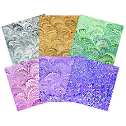 Paper Pizazz® 11¾ x 12 *Retro Psychedelics* Patterned SCRAPBOOK PAPER Assortment