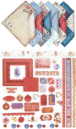 OTC® 154/Piece 12x12 *Western* SCRAPBOOK KIT