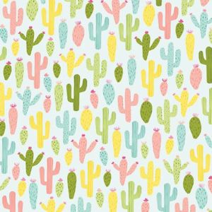 American Craft® 12x12  Printed SCRAPBOOK PAPER ~ Cactus Cooler #320379