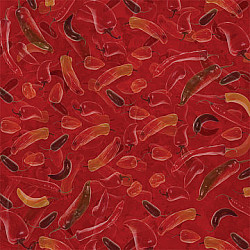 SugarTree® 12x12 *Chili Peppers* Patterned SCRAPBOOK PAPER