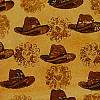 Scrapbookers Painted Page® 12x12 *Cowgirl Hats* Patterned SCRAPBOOK PAPER