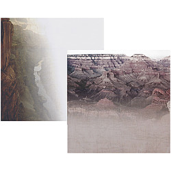Creative Imaginations® 12x12 *Arizona, Grand Canyon Map* Double-Sided SCRAPBOOK PAPER