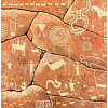 Carol Wilson® 12x12 *Petroglyphs* Patterned SCRAPBOOK PAPER