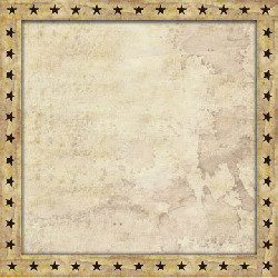 Scrap Your Trip® 12x12 *Wild West Stars* Printed SCRAPBOOK PAPER