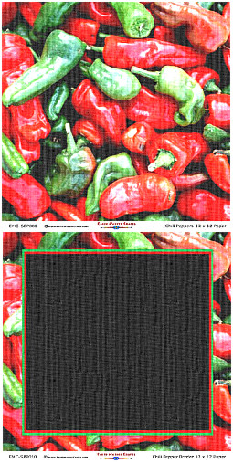 EMC® 11¾ x 12 *Chili Peppers* Companion SCRAPBOOK PAPER Set