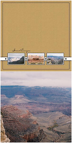 Stamping Station® 12x12 *Grand Canyon* Printed Companion SCRAPBOOK PAPER Set