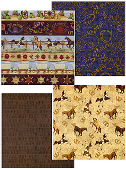 Creative Imaginations® 12x12 *Rodeo Roundup* Double-Sided Companion SCRAPBOOK PAPER