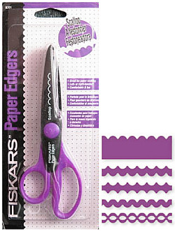 Fiskars® Paper Edger SCISSORS - Scallop