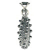 3-Piece Silver Plated Pewter Saguaro CACTUS Charm Bead Set