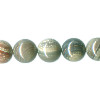 10mm Silver Leaf Jasper ROUND Beads