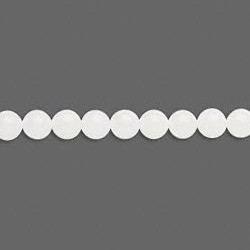 4mm Snow Jade (Quartz) ROUND Beads