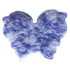 24x32mm Sodalite BUTTERFLY/MOTH Animal Fetish Beads