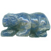 11x22mm Sodalite 3-D COUGAR/MOUNTAIN LION Animal Fetish Bead