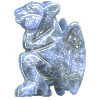 20mm Sodalite 3-D GARGOYLE Bead