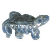 15x26mm Sodalite GECKO/LIZARD Animal Fetish Bead