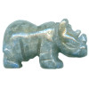 12x20mm Sodalite RHINOCEROS Animal Fetish Bead