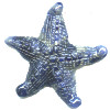 56mm Carved Sodalite STARFISH Pendant/Focal Bead