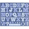 Stickopotamus® *Denim Alphabet* STICKERS