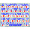 Stickopotamus® *Americana Alphabet* STICKERS