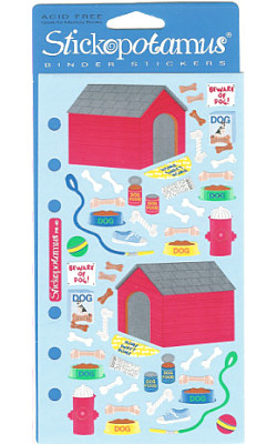 Stickopotamus® *Dog Accessories* STICKERS