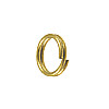 6mm Round Brass SPLIT RINGS