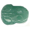 15x20mm Green Aventurine FROG Animal Fetish Bead