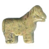 20x20mm Rhyolite HORSE Animal Fetish Bead