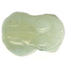 15x20mm New Jade Serpentine FROG Animal Fetish Bead