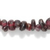 6" Strand Garnet CHIP/NUGGET Beads
