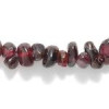 6" Strand Garnet CHIP/NUGGET Beads