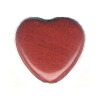 12mm Red Jasper PUFFY HEART Beads