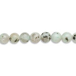 6mm Kiwi Jasper ROUND Beads