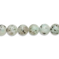 8mm Kiwi Jasper ROUND Beads