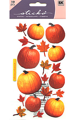 Sticko® (SPPH01) *Autumn Pumpkins* STICKERS