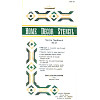 Stencil Ease® 6"x18" Sierra Sunburst HV-47 Home Decor Border STENCILS