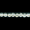 5mm Transparent Crystal Pressed Glass SMOOTH ROUND (Druk) Beads