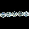 6mm Transparent Crystal FACETED ROUND (Fire Polished) Beads