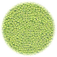 18/o *Vintage* Italian SEED Beads - Opaque Chartreuse