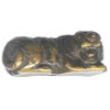 15x30mm Brown Bone TIGER Animal Fetish Bead