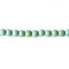 2mm Stabilized Green Turquoise ROUND Beads - 8" Strand