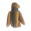 14x20mm Tigereye EAGLE, THUNDERBIRD Animal Fetish Bead