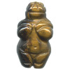 11x22mm Tigereye Mini 3-D GODDESS Bead