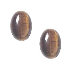 10x14mm Tigereye OVAL CABOCHONS