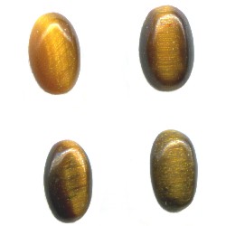 5x3mm Tigereye OVAL CABOCHONS