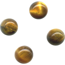 4mm Tigereye ROUND CABOCHONS