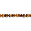 4mm Tigereye ROUND Beads