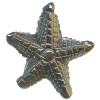 60x65mm Carved Tigereye STARFISH Pendant/Focal Bead