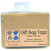 Paper Reflections® 2-1/8" x 3" Blank FOLDING TAGS - Kraft