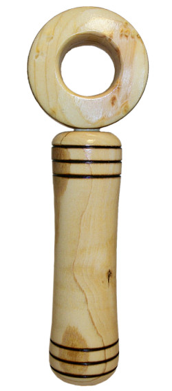 Natural Apple Wood & Pine Decorative Tap Handle