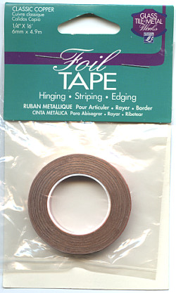 Metalworks®  (1/4" x 6 ft.) FOIL TAPE ~ Classic Copper